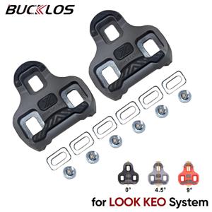 BUCKLOS 도로 자전거 페달 클리트 LOOK KEO 자전거 클리트 안티 슬립 사이클링 페달 클립리스 페달 신발 클리트 자전거 액세서리