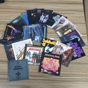 헤비 메탈 록 오지 오스본 음악 CD 블랙 박스 컴플리트 오리지널 앨범 22pcs 음악 레코드 + BD 코스프레 사운드 트랙 박스 선물