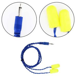 고품질 3.5mm 견고한 라디오 소음 차단 레이싱 폼 이어 버드 모노 스피커 헤드폰 헤드셋 케이블 이어폰 코드