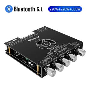 YS-AS21 2*220W+350W 2.1 채널 BT 디지털 전력 증폭기 보드 TPA3251 AMP 서브우퍼 고음 저음 톤 오디오 APP USB 기능