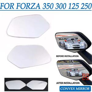 오토바이 볼록 거울 증가 백미러 사이드 미러 뷰 비전 렌즈 HONDA Forza350 Forza 350 125 250 300 NSS 125