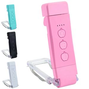 USB 충전식 LED 책 빛 1800K-6000K 휴대용 클립 책상 조명 500mAh 책갈피 독서 등 조정 가능한 밝기 15 기어