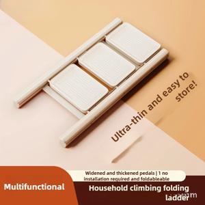 가정용 접이식 두꺼운 헤링본 사다리, 안전 사다리 이동 선물, 설치가 필요 없는 다기능 비계 안정