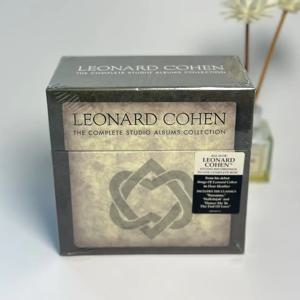 발라드 레오나드 코헨 음악 CD The Complete Studio Albums Collection Hallelujah 15pcs 음악 레코드 코스프레 자동차 사운드 트랙 박스