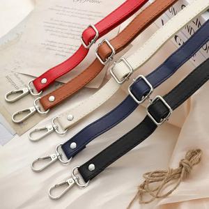 골드/실버 부드러운 가죽 숄더 백 스트랩 65-130cm 핸드백 교체 가방 액세서리 스트랩 가방에 대한 조절 가능한 스트랩