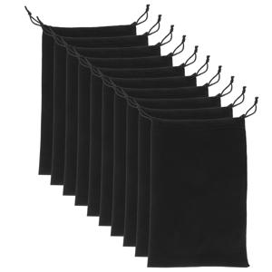 10 Pcs 스키 고글 Drawstring 포켓 마스크 운반 주머니 안경 케이스 선글라스 플란넬 가방 남자 스노우 보드