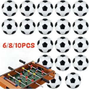 6/8/10pcs Foosball 테이블 공 32mm 탁상 축구 교체 공 부모-자녀 대화 형 축구 보드 게임 액세서리