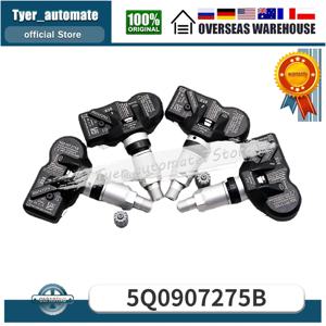 4PCS 5Q 0907275 B 타이어 압력 센서 모니터링 시스템 TPMS For Audi RS3 Bentley Bentayga Porche Volkswagen Beetle Golf Eos