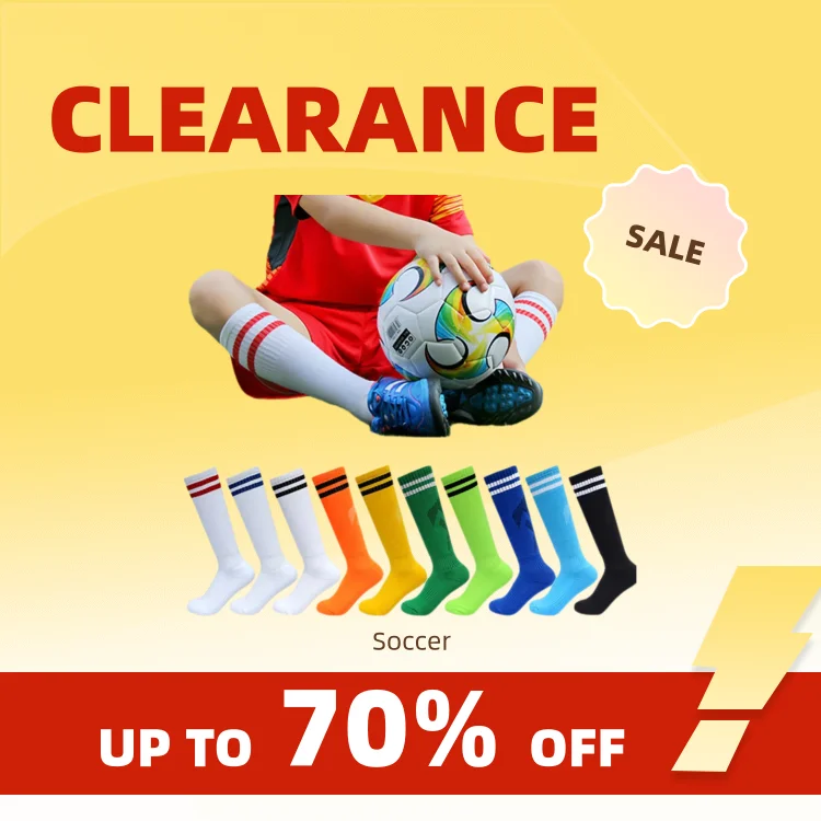 Clearance_Football 양말 어린이 어린이 축구 스타킹 고품질 긴 튜브 무릎 코튼 레깅스 야구 러닝 스포츠 Boy Gi