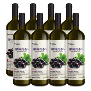 프리미엄로사 유기농 로즈힙 원액 퓨레 즙 500ml 6병