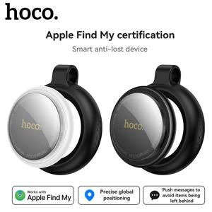 E100 스마트 GPS 트래커 미니 태그 (iOS 애플 나의 찾기 앱 호환) 분실 방지 알림 장치 위치 추적기 자동차 키 애완동물 어린이 찾기 (케이스 포함)
