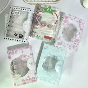 A7 귀여운 동물 DIY 바인더 포토 카드 수집 도서 일기 일정 플래너 DIY 커버 앨범 편지지