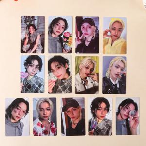 KPOP 아이돌 굿즈 HOLLOW 포토카드 앨범 로모 카드 방찬 펠릭스 한 노우 포토북 컬렉션 카드 포스터 엽서 사진 선물