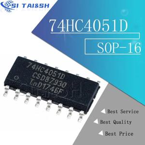 10 개/몫 74HC4051D 74HC4051 SN74HC4051D SOP-16 용 검정색 플라스틱 보호 케이스