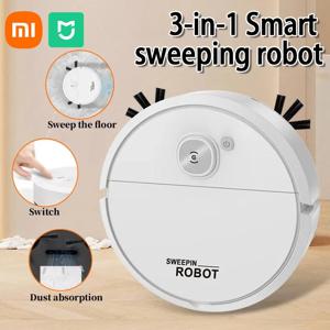 Xiaomi 3-in-1Smart Sweeping Robot 지능형 클리너 가정용 충전식 완전 자동 진공 청소기 흡입 애완 동물 털 New