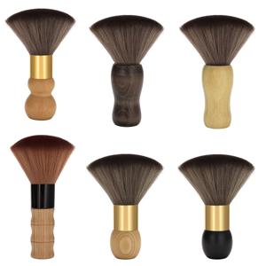 Barbertop 부드러운 브러시 제거 헤어 커팅 넥 페이스 더스터 클린 이발사 브러쉬 살롱 스타일리스트 미용 도구 액세서리