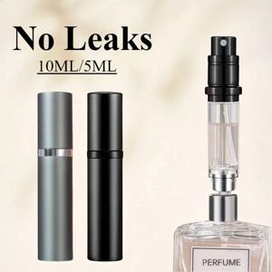 10/5ML 향수 분무기 화장품 여행을위한 휴대용 액체 용기 미니 알루미늄 스프레이 빈 리필 용 병 Косметика