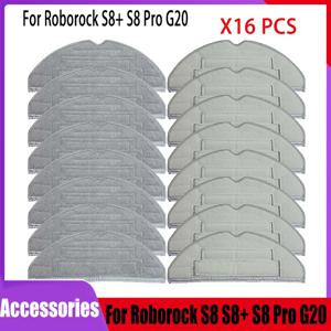 로보락 S8 S8+ S8 PLUS S8 Pro 울트라 G20 로봇 진공 청소기용 더블 물걸레 천, 진동 물걸레 부품 액세서리