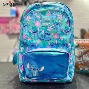 새로운 호주 Smiggle 학교 가방 디즈니 스티치 배낭 점심 가방 물병 학생 선물 개별 구매 필요
