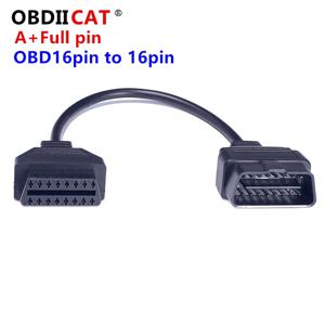 자동차 진단 도구용 암-수 커넥터, 16 핀 OBD2 익스텐션 케이블, 16 핀 OBDII OBD 2 EOBD 확장