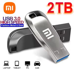 Xiaomi 플래시 드라이브 2TB USB 3.0 미니 고속 금속 Pendrive 1TB 512GB 스틱 휴대용 드라이브 방수 Memoria Storage U 디스크
