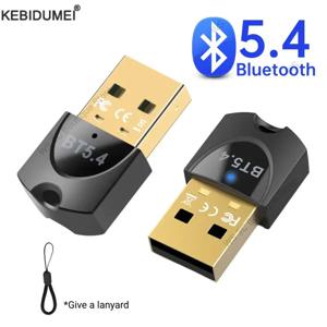 USB 블루투스 5.4 5.3 블루투스 어댑터 PC 동글 어댑터 무선 마우스 키보드 음악 오디오 수신기 USB 송신기