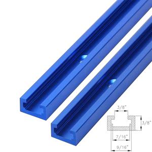목공 슈트 레일 T-트랙 T-슬롯 마이터 트랙 지그 T 나사 고정 슬롯 테이블 톱 라우터 테이블, DIY 도구, 19x9.5mm