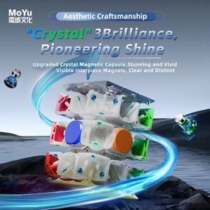MoYu WeiLong WRM V11 마그네틱 큐브 8M 20M 볼 코어 Maglev Speedcube V11 3×3 매직 큐브 퍼즐 장난감 선물 Cubo Magico