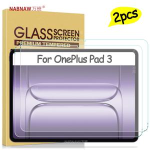 OnePlus Pad 3 13.2 인치 태블릿 보호 커버 용 2 조각 HD 스크래치 방지 강화 유리 필름 화면 보호기