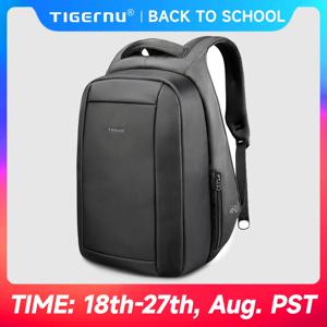 여성을위한 남성용 Tigernu 배낭 14-15.6 노트북 배낭 가방 학교 Mochilas 배낭을위한 도난 방지 배낭 여행 배낭