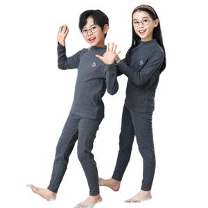 어린이 열 속옷 세트 가을, 겨울 두꺼운 소년과 소녀 Traceless 새 아기 가을 옷 따뜻한 부드러운 잠옷