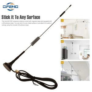 4G LTE 자기 안테나 TS9 CRC9 SMA Male 커넥터 2G 3G 700-2700MHz 12dBi GSM 외부 라우터 안테나 1M 맞춤형