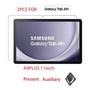 삼성 갤럭시 탭 A9 + A9PLUS 11 인치 태블릿 보호 SM-X210 X215 X216 버블 프리 강화 유리 용 2PCS 화면 보호기 HD