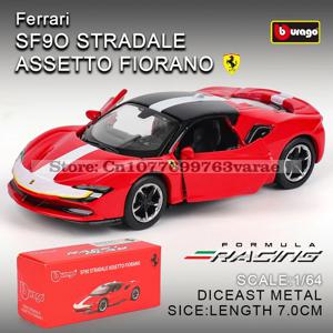 Bbugo1:64 페라리 시리즈 LAFerrari 모델 소형 컬렉션 자동차 합금 모델 장난감 선물 장면 장식 클래식하고 절묘한