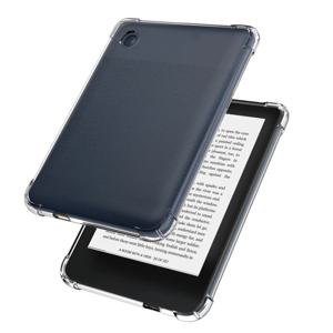 투명 TPU 소프트 백 커버 보호 쉘 펀다 충격 방지 케이스 (코보 클라라 2E 리브라 2/컬러 6인치 7인치 니아 H2O HD 용)