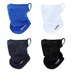 얼음 실크 선 스크린 마스크 통기성 여름 사이클링 모자 Moister Wicking Cooling Neck Gaiter 페이스 마스크 사이클링 페이스 커버