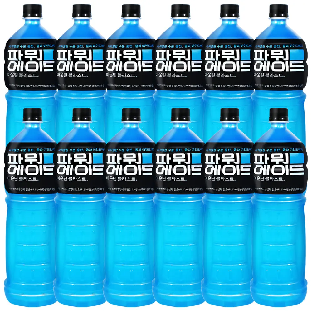 파워에이드 마운틴 블라스트 1.5L 12개