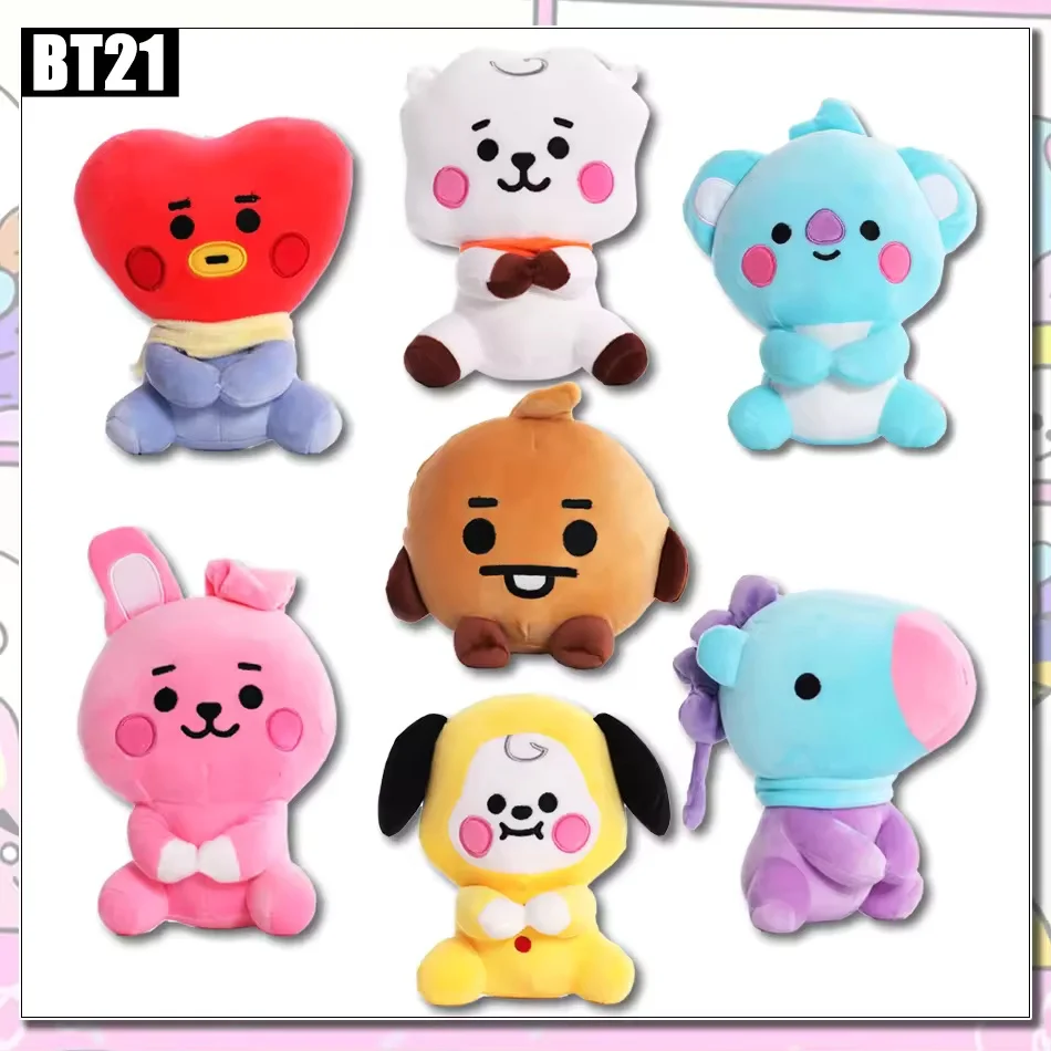 새로운 미니 봉제 인형 펜던트 키 체인 플러시 장난감 가방 액세서리 Kawaii 애니메이션 귀여운 만화 열쇠 고리 생일 선물