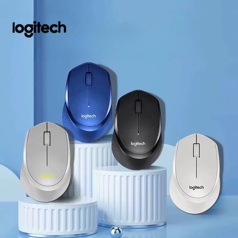 로지텍 M330 무선 음소거 마우스 비즈니스 오피스 PC 노트북 휴대용 마우스