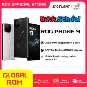 월드 프리미어 ASUS ROG Phone 9 5G 스마트폰 Snapdragon 8 Elite 6.78'' 185Hz AMOLED 디스플레이 ROG 9 Pro 5800mAh NFC 휴대폰