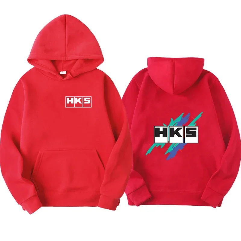 JDM 개조 자동차 HKS 엔드리스 후디, 남녀공용 프린트 후디, 루즈 캐주얼 후디 맨투맨, 긴 소매 풀오버, 일본