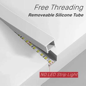1-5M 내장형 LED 네온 튜브 실리카겔 커버 실리콘 방수 5MM 8MM 5050 2835 COB 플렉시블 LED 스트립 실내외