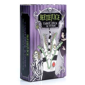 Beetlejuice 타로 데크 독특하고 기발한 타로 경험 카드 보드 게임 데크 운세 가족 파티