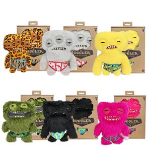 Fuggler WideEyed Tooths 몬스터 봉제 인형 부드러운 Fuggler Stuffed Pants Gap Toothed McGoo ‌ ‌ Monstrosity Peluche 생일 장난감