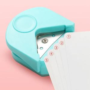 R4 카드 둥근 커터 코너 라운더 종이 휴대용 구멍 트리머 각도 테두리 펀치 사진 스크랩북 사무실 DIY 공예 HandTool