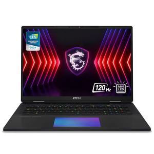 MSI 타이탄 18HX AI 게이밍 (2025) 노트북 NVI DIA 지포스 RTX 5090 그래픽 24GB 인텔 18인치 4TB SSD 64GB RAM 윈도우 11 프로
