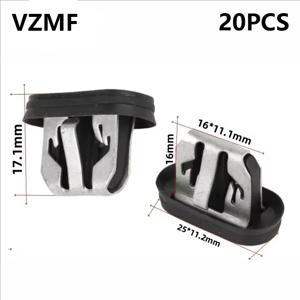 20PCS 1110167-00-A Tesla Model 3 2019-23 용 2X 범퍼 로커 패널 몰딩 트림 클립