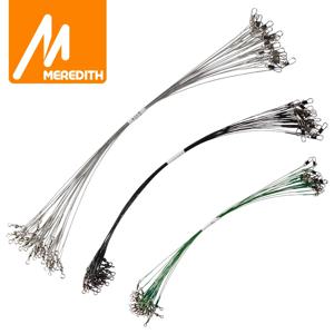 MEREDITH 물림 방지 와이어 헤드 로프, 회전 낚시 루어 액세서리, 파커 배스