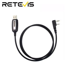 켄우드 바오펑 UV-5R UV-82 워키토키 USB 프로그래밍 케이블, 레테비스 H777 RT22 RT15 RT81, 윈 XP 7/8 시스템용, 2 핀