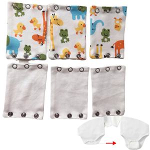 2PCS 아기 Romper 파트너 길이 패드 슈퍼 유틸리티 바디 슈트 기저귀 점프 슈트 익스텐더 필름 아기 유아 Romper 파트너